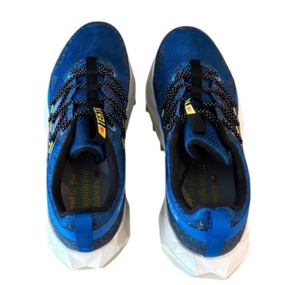 New Balance Tektrel Mens Trail Running Shoes Size 10.5 Blue Sneakers - Picture 5 of 9
